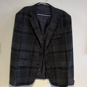 Ralph Lauren Purple Label Pure Cashmere Jacket - Black and Purple